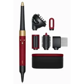Фен-Стайлер Dyson HS08 Long Diffuse, Red Velvet/Gold, красный